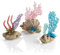 biOrb 72676 Korallenfächer & Muschel Set – naturnahe Aquariumdeko in Form von bunten Korallen auf Steinen | zur Gestaltung von Süßwasseraquarien und Meerwasseraquarien