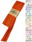 Sandras-Bastelladen Schrägband/Einfassband Baumwolle Uni gefalzt 5m x 20mm 725-Hellrot