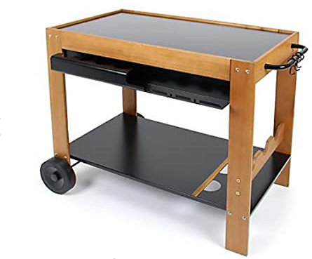 FERMO Chariot DE Service pour PLANCHA GAZ OU Electrique Barbecue sur roulettes
