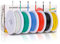 Coomoors 20AWG Silicone elettrico filo 0.5mm² Calibri Silicone Filo Elettrico Cavo In Rame In Scatola 6 Colori 4 Metri Ogni Cavo Elettrico Set Gancio Filo Flessibile e Morbido per Fai Da Te