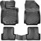 fussmattenprofi.com 3D Auto Gummimatten für Renault Clio 3 Baujahr 2005-2012 | Extra Hoher Rand 5cm TPE Allwetter Geruchlos rutschfest Gummifußmatten Fussmatten Set