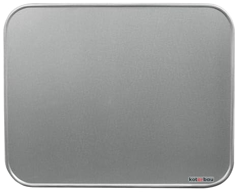 KOTARBAU® Kaminofen Bodenplatte 48 x 60 cm aus Verzinkt Stahl Bodenblech Ascheblech Kaminbodenplatte Kaminplatte Schmutzblech Bodenschutz für Feuerstellen Kaminöfen Ofenblech Funkenschutz