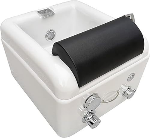 Salon Massage Equipment Foot Soaker Foot Baths & Spas Acrylic Massage Footbath Square Foot Bath Salon Acrylic Pedicure Chair Bowl Pedicure Sink (Size : Bath)