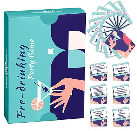 Paodduk Trinkspiel für Junggesellenabschied, Trinkspiel für Erwachsene für Partys | Spezielle Deck-Kartenspiele für mehrere Spieler - Interessante und fördernde Spielkarte für Freundschaftstrinkspiele
