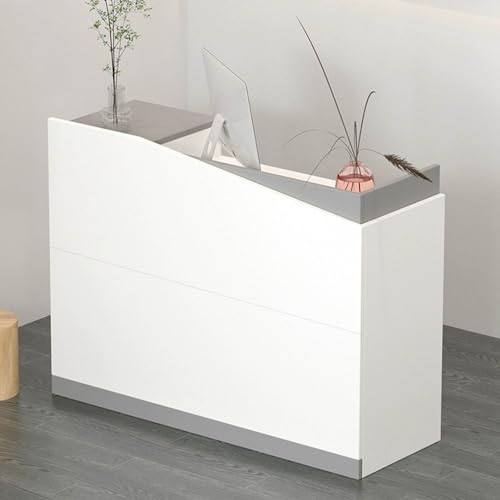 Rezeption Vorne,moderner L-förmiger Thekentisch Einzelhandelstheke Für Die Kasse,Salon Lobby Büro Computerarbeitsplatz,einzelhandelsgeschäft-kassierer-zähler Mit Abschließbarer Schublade & Schließfa