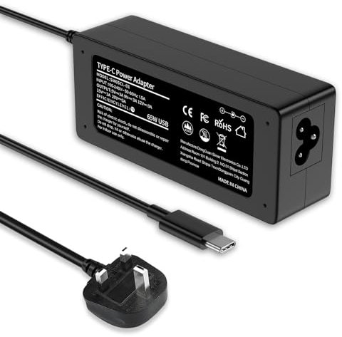 Universal USB C Laptop Charger,65W 45W Chromebook Charger replacement for HP Le novo Dell Acer Asus Google Samsung and more TYPE C Laptop Power Adapter