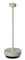 Blomus Mobile LED Leuchte -TURAS- | Mobile Akku Tischlampe aus Aluminium | Farbe Silk Gray | Ø7 x 23H cm | 3 Lichtfarben | Dimmbar per Touch | IP65