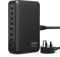 200W USB Charging Station, 8 Port USBC Charger Hub, PD+QC USB Fast GaN Charging (4 USBC+4 USBA), MultiPort Charger Compatible with MacBook Pro/Air,ThinkPad,Google Pixel,Samsung,iPhone,iPad,Tablet