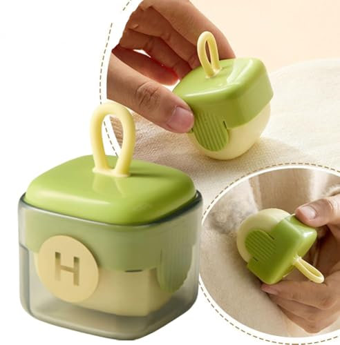 Generic Rouleau anti-peluches lavable, portable, dépoussiérant, carré, réutilisable, lavable, durable, vert