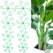 Lot de 12 supports pour plantes grimpantes Monstera - En plastique - 4 tailles - Vert