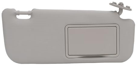 Parasol delantero derecho para el lado del copiloto, repuesto de visera, accesorio interior de coche, visera gris