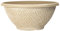 shopior Plastic Prisma Bowl Planter – Round Garden Flower Pot with Drainage Holes, Weatherproof Durable Plastic, Outdoor & Indoor Plant Pot for Home, Patio, Balcony & Garden (Ginger-30cm, Pack 1)