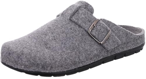 Rohde Herren Pantoffel aus recyceltem Softfilz Riemen mit Schnalle Rodigo-H 6747