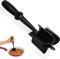 Versatile Black Meat Masher and Chopper - Non Stick Mix, Potato and Fruit Masher, for Home Kitchen Hamburger Meat, Beef, Potato, Fruit
