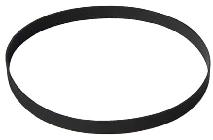 XuQiZZpp Correa de goma de repuesto para tocadiscos suave y silenciosa, correa de goma para reparación de tocadiscos accionados por correa, accesorios