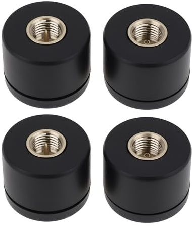 ECSiNG 4 Stück SMA Mini-Antenne 14 X 18 Mm 2,4 GHz 3 DBi 50 W Kompatibel mit D-Link Schwarz
