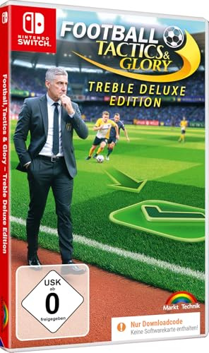 Football Tactics and Glory TREBLE DELUXE Edition Manager für Nintendo Switch