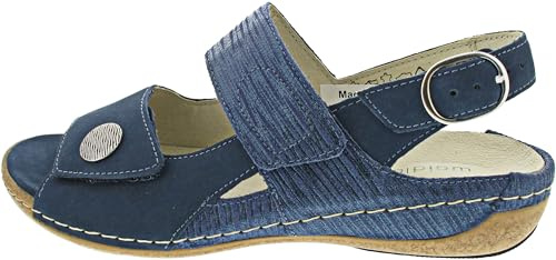 Waldläufer Heliett Sandale Blau