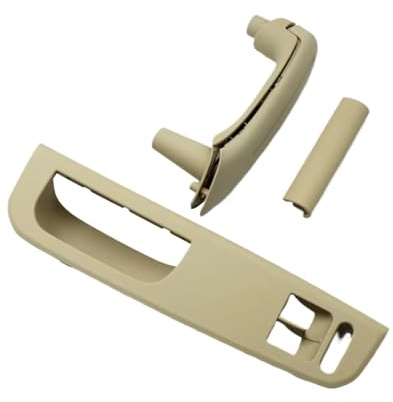 Innen Türgriff Für VW Für Golf 4 MK4 Für Jetta Für Passat 1999–2004 Türgriffblende Für Fensterheberschalter Innen Innengriff(RHD-Beige 4Piece)