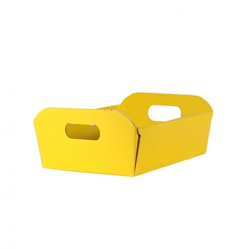 Apac 34cm Yellow Cardboard Hamper Gift Box