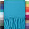 leevitex® Spannbettlaken 140x200cm - 160x200 cm | Spannbetttuch Bettlaken | 100% Jersey Baumwolle | Matratzenhöhe bis 25 cm | Öko-Tex | Türkis/Ocean