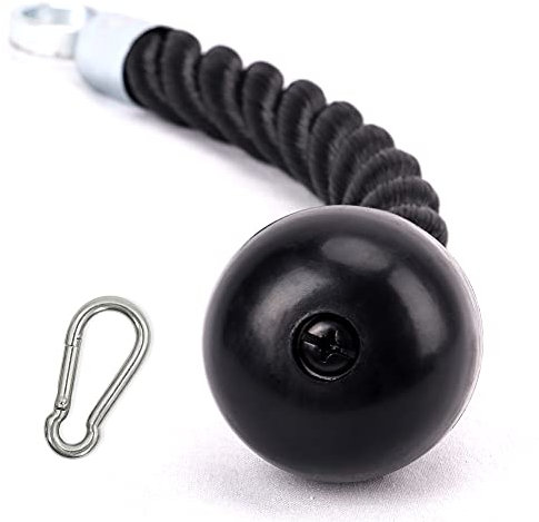 Overlord Fitness Single Grip Tricep Rope Gym Accessories Cable Attachments