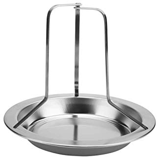 1Pc Stainless Steel Upright Roast Chicken Holder Roaster Rack Barbecue Grilling BBQ Tools Accessories