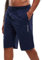 YAWHO Herren Sporthose Kurz Hose Laufshorts Trainingsshorts Schnelltrocknend mit Reißverschlusstasche/Jogging Hose für Workout,Laufsport,Fitness (1908 Blue, S)