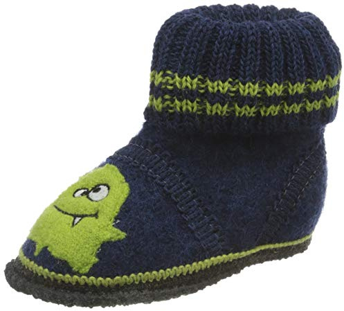 Beck Jungen Monster-777Hausschuh