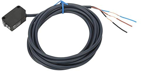 Samfoxy Photoelektrischer Schalter Sensor- Diffuse Reflexion Photoelektrischer Schalter Sensor Photoelektrischer Sensor 12-24VDC