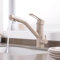 Rubinetto Miscelatore Cucina Tre Vie Colore Avena Ottone Alta Qualità Girevole Caldo e Freddo Acqua Filtrazione Rubinetto da Cucina 3 Vie-B.
