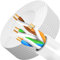 Soibke Cavo Ethernet 30 Metri, Cavo di Rete Cat 6 Esterno Gigabit Bobina Cavo LAN UTP Cavo LAN 23AWG Cavo Internet Bianco Cavo Patch Lungo