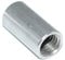 Lot de 10 manchons ronds M10 x 50 en acier inoxydable A2 avec filetage intérieur V2A, antirouille, diamètre extérieur 13 mm