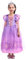 Rabtero Costume della principessa dei bambini, ragazze Rapunzel Princess Cosplay Dress Up, vestito della principessa viola con corona per le ragazze 5-6 anni