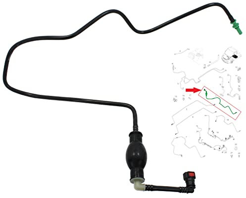 BIAREN Fuel Primer Hose Pipe for Renault Trafic Vauxhall Opel Vivaro Nissan Primastar 1.9 2.0 2.5 DCI CDTI Diesel 8200505325 4416876 93857417 1751000Q0A