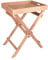 Garden Pleasure Tablettständer BACAN Teak Tablett Beistelltisch Tisch Holz massiv Tisch klappbar