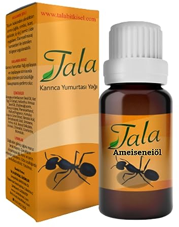 Tala Karınca yumurtası yağı - Lot de 2 flacons d'huile d'œuf de fourmi - 2 x 20 ml - Huile d'œuf de fourmi - Aceite de huevo de hormiga - Huile d'œuf de fourmi pour épilation contre les poils Chiffon