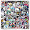 100 Stück Undertale Aufkleber für Wasserflaschen, Skateboard, Gepäck, Computer, Sammelalbum, Auto Aufkleber süße Laptop Aufkleber für Kinder, Teenager und Erwachsene