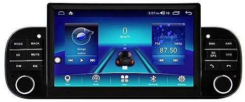 7 inch Android 12 Car Radio Stereo Auto for Fiat Panda 2013-2020 Multimedia Video Player Head Unit GPS Navi WIFI Bluetooth Carplay 32GB Multiple UI