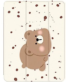 2019 iPad Air 3 Custodia iPad PRO 10.5 Custodia Apple iPad Air3 Cover per Flip Stand Pelle Smart Cover per iPad PRO 10.5 inch 2017-Cute Lazy Bear