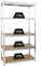 PROREGAL Scaffale per carichi pesanti Giant Ragnar | AxLxP 200x120x50cm | Portata per ripiano 175kg | Zincato