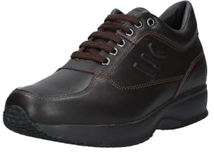 lumberjack Raul SM01305 Coffee Scarponcini per Uomo in pelle testa di moro (Taglia 41)