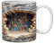 Eteslot Taza de Estantería de Biblioteca - Taza de Café para Amantes de los Libros con Efecto