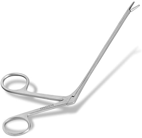 Shehadeh - Pince à corps étrangers - Pince à oreilles pour animaux de compagnie - Acier inoxydable - 14 cm
