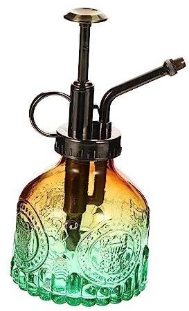Sosoport Arrosoir Verre Vintage Dégradé pour Plantes Intérieures Pulvérisateur Manuel Étanche à Buse Brumisateur Bouteille De Spray pour Arrosage Délicat des Fougères Et Plantes Intérieur
