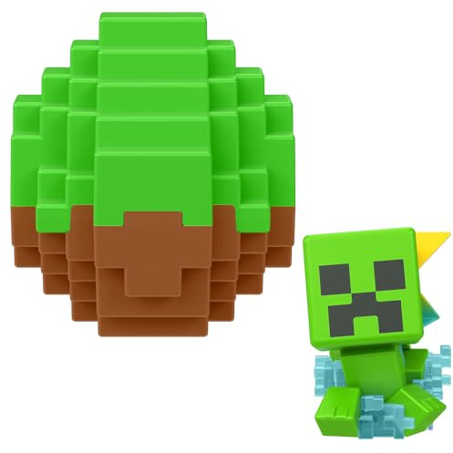 Minecraft Vanilla Actionfigur Mini Creeper Ei, für Kinder ab 6 Jahren