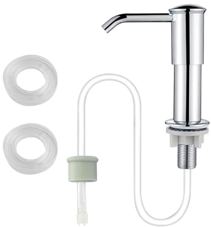 Bomba dispensadora de saponina, bomba limpiadora de encimera para saponinas, dispensador de saponina integrado para fregadero de cocina, cabezal de bomba de saponina para lavavajillas diario