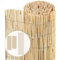 VOUNOT® Canisse en Roseau Renforcée 160x600cm Brise Vue Naturel en rouleaux avec Attaches de Fixation Protection Contre Regards Clôture Extérieure Décorative pour Jardin Terrasse et Balcon