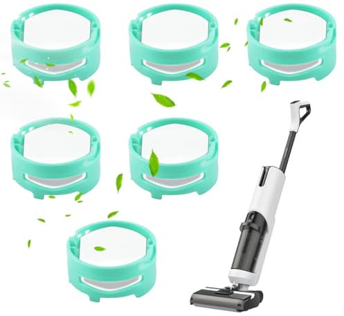 6PCS Anti Odour Cartridge Compatible,Air Freshener Refill for Shark,Odor Neutralizer Cartridge,for Vacuum Cleaner AZ3302,HZ3302,IZ862H,IZ562H,1541FC3000(Natural Fragrance)
