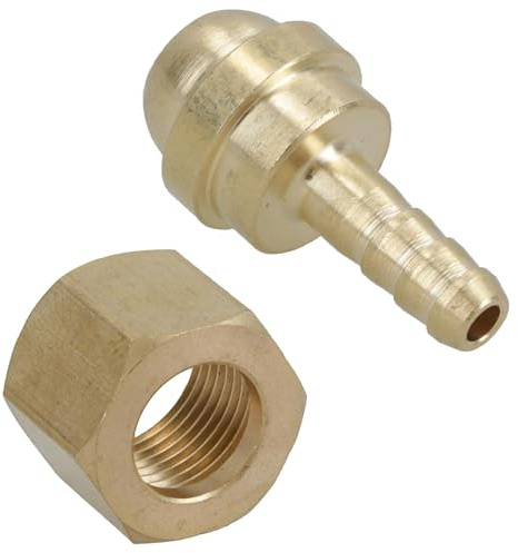 Welding Gas Hose Connector 3/16 Hose Tail with 3/8 BSP Right Handed Thread 1pc